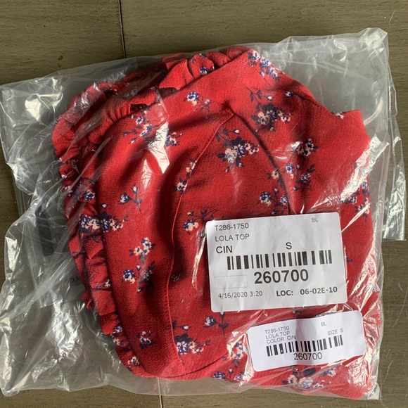 Blue Life | NWT | Lola Top | Small - Picture 3 of 6